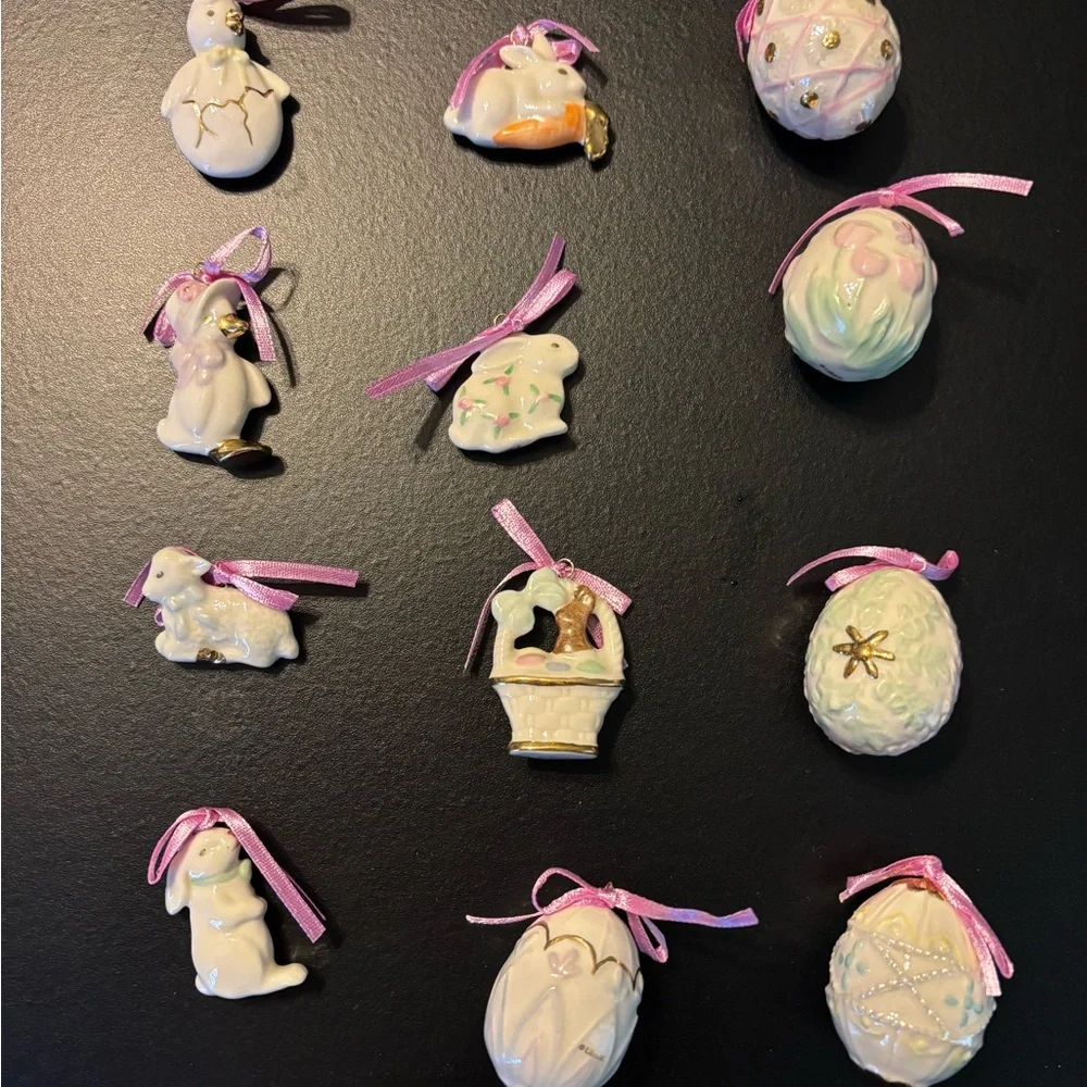 Lenox Pastel Easter Ornaments Set - Picture 1 of 1